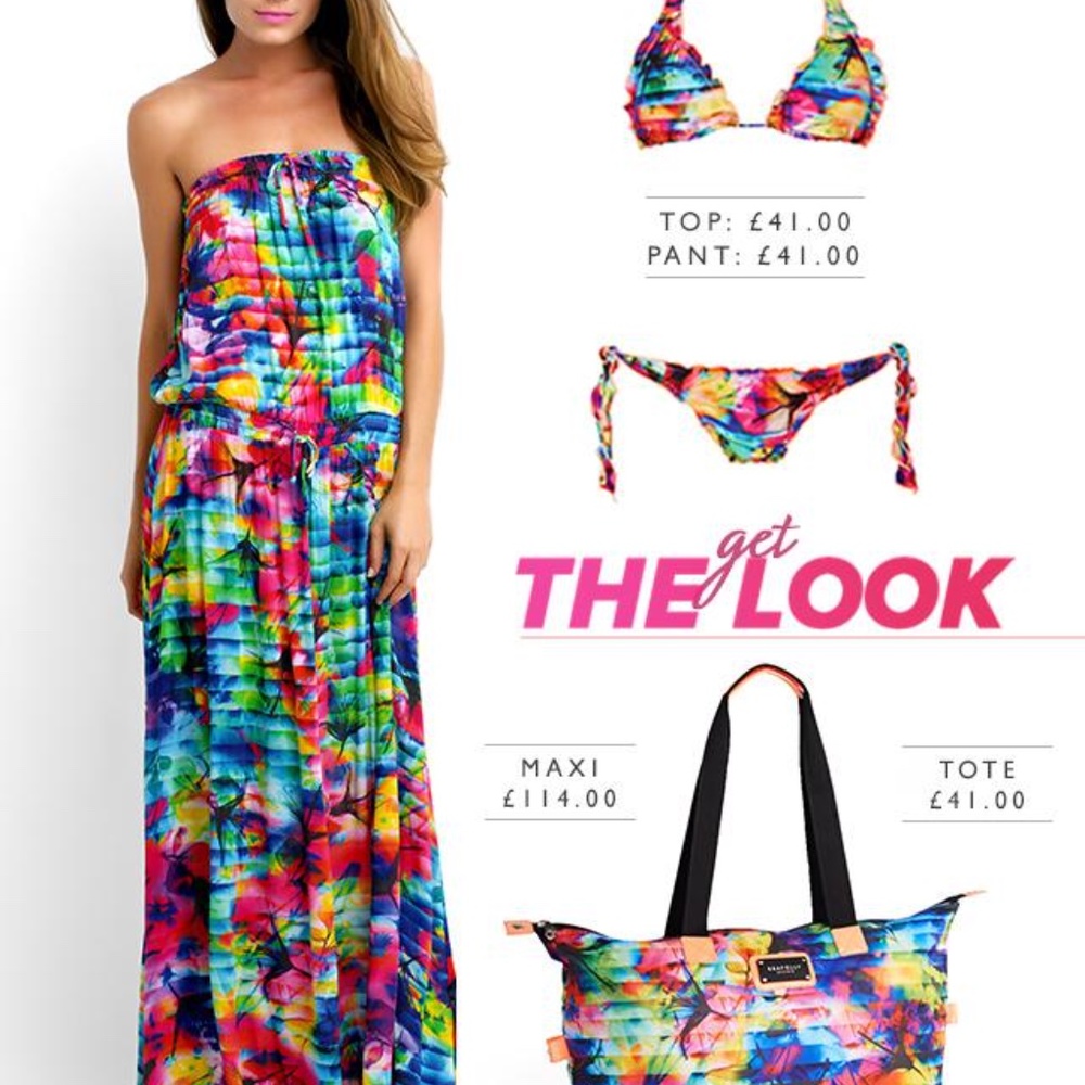 Seafolly Maxi Dress, Gorgeous Colors!!🌈💕